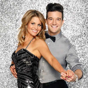 <p>Candace Cameron Bure and Mark Ballas</p>