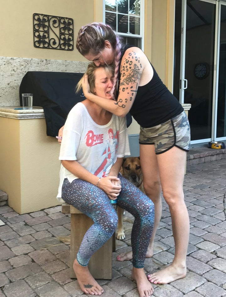 <p>When my doctor told me I’d lose all my hair within 30 days due to the chemotherapy - Alicia, my sister (who is a hairstylist in ND) flew down to cut my hair shorter so the process would hopefully be easier on me.</p>