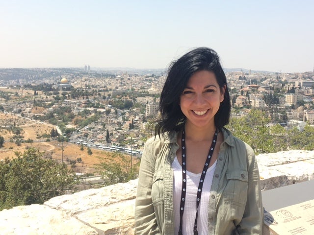 Daniela Kreimer in Jerusalem. July 2017 