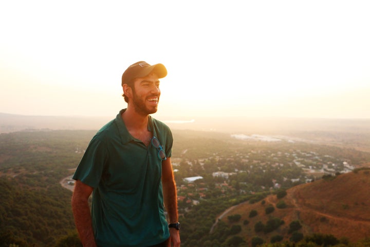 Esteban Gast in Golan Heights. July 2017 