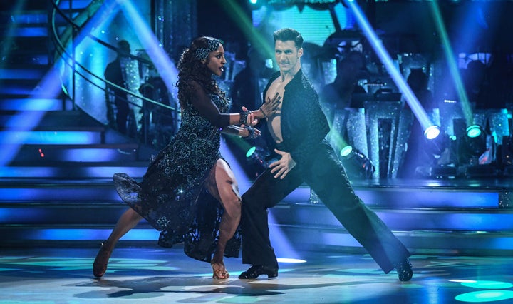 <strong>Alexandra and Gorka in last week's show</strong>