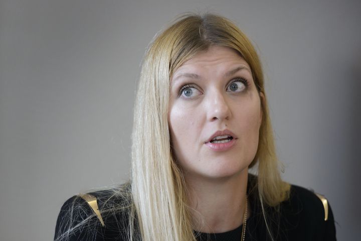 Delighted: ICAN executive director Beatrice Fihn 