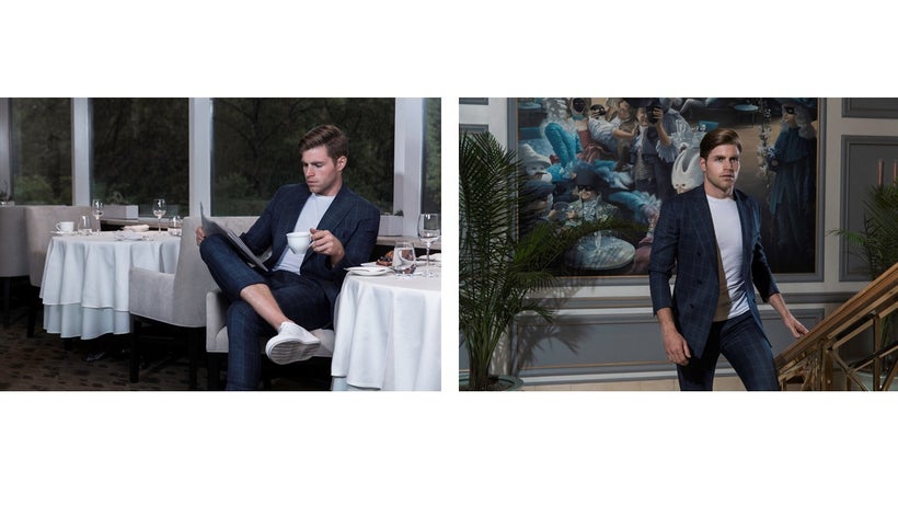 Daniel Vanderslice is wearing Stephen F