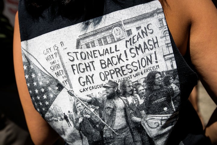 “It is a victory for our community to have these symbolic colors flying majestically over our Stonewall... even as our