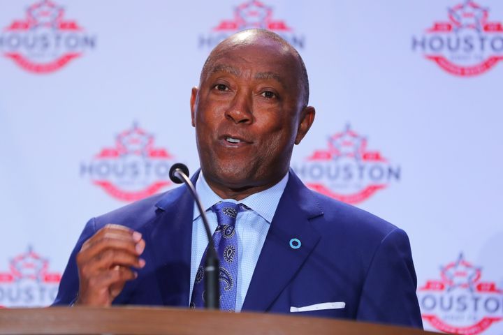 Houston Mayor Sylvester Turner, above, is worried about climate change, while Texas Gov. Greg Abbott is a climate change skeptic.