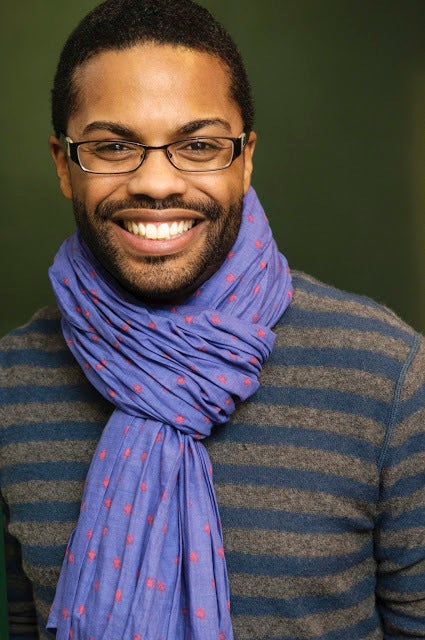 <p>Playwright Harrison David Rivers </p>