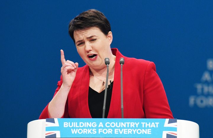 Ruth Davidson said Tory rebels should 'put up or shut up'