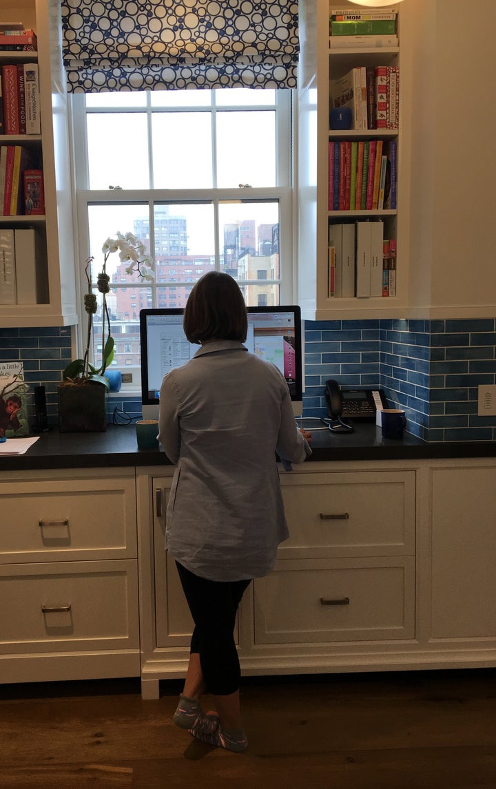 <p>Command center at home.</p>