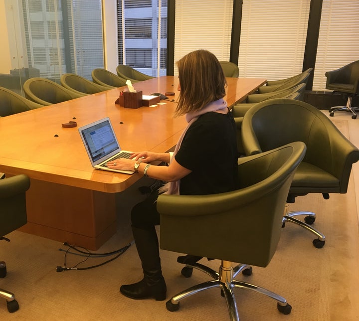 <p>Booking playdates before a rare work meeting.</p>