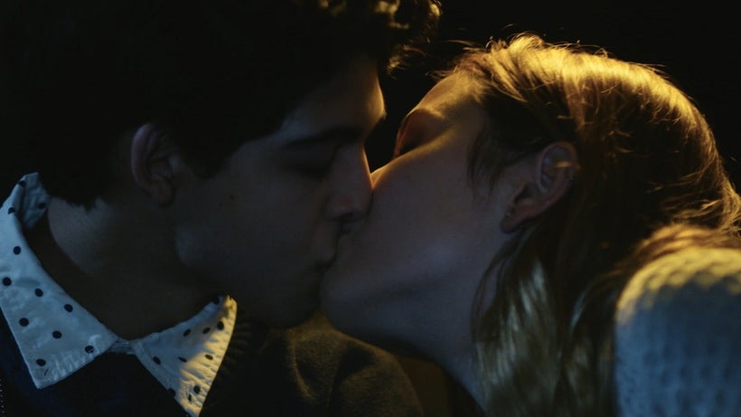 <strong>Alex (Luca Oriel) tries to do as Lia (Jasper Polish) advises</strong>