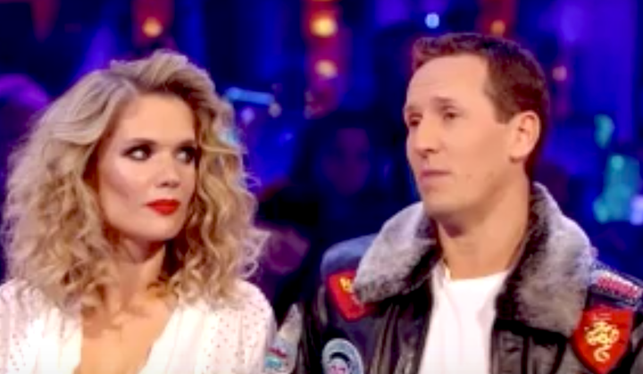 Brendan Cole and Charlotte Hawkins