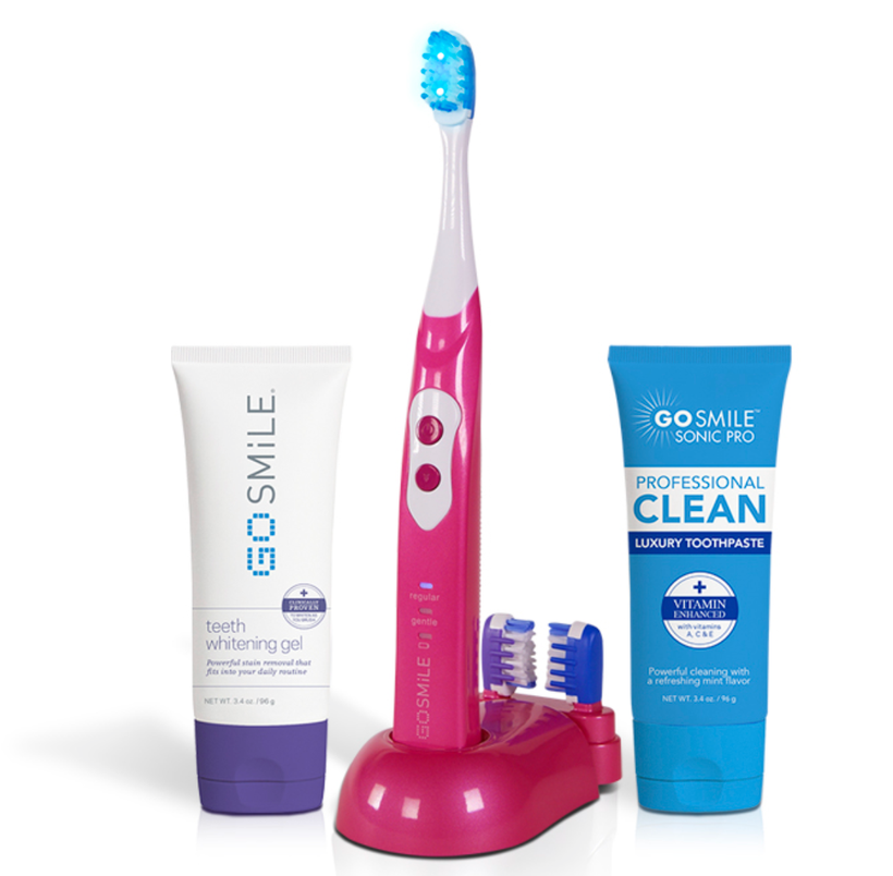 <strong>Sonic Blue Susan G. Komen Whitening Kit Pink Limited Edition</strong> from <a rel="nofollow" href="https://gosmile.co