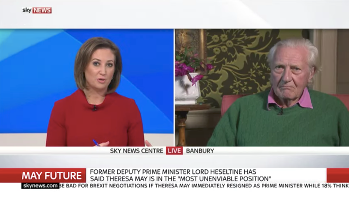 <strong>Lord Heseltine speaks to Kimberley Leonard on Sky News.</strong>