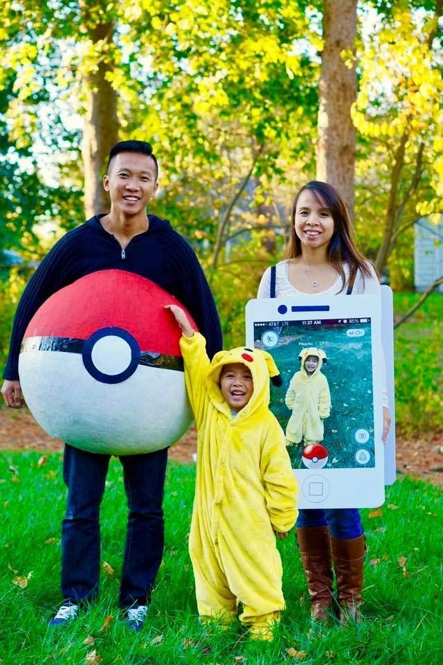pokemon family halloween costumes