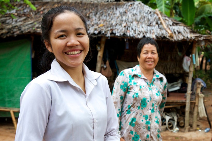 Len (19) is one of thousands of young women pressured to leave school early and take on domestic work to support their famili