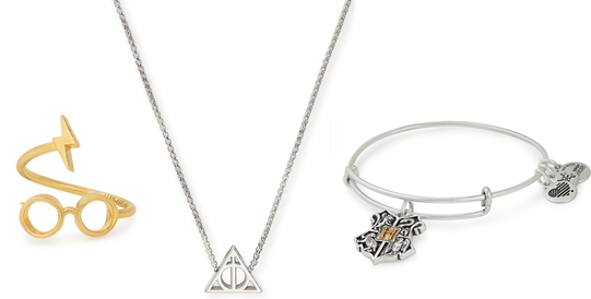 Select pieces from Alex and Ani's new Harry Potter collection. 