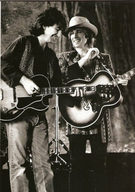 George Harrison and Tom Petty