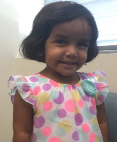 Sherin Mathews, 3, was reported missing to police on October 7.