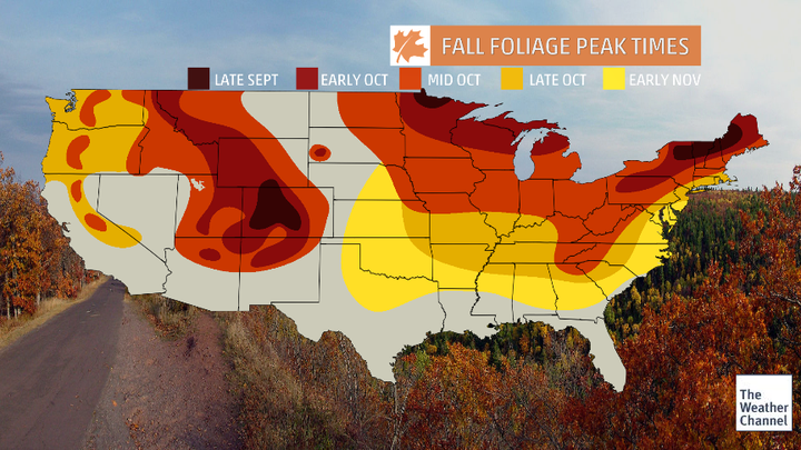 Use <a href="https://weather.com/maps/fall-foliage" target="_blank" role="link" class=" js-entry-link cet-external-link" data-vars-item-name="The Weather Channel's hyper-local maps" data-vars-item-type="text" data-vars-unit-name="59dbd412e4b0208970cefb21" data-vars-unit-type="buzz_body" data-vars-target-content-id="https://weather.com/maps/fall-foliage" data-vars-target-content-type="url" data-vars-type="web_external_link" data-vars-subunit-name="article_body" data-vars-subunit-type="component" data-vars-position-in-subunit="0">The Weather Channel's hyper-local maps</a> to help plan your getaway during peak foliage times.
