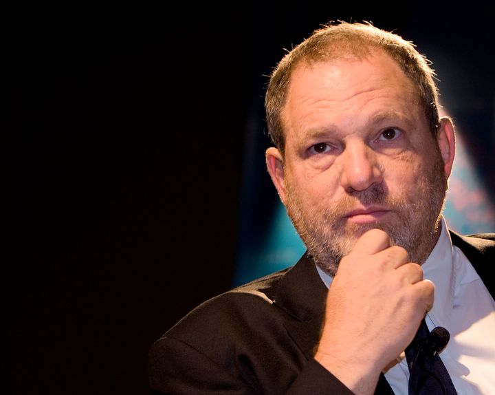 Harvey Weinstein was fired on Sunday from the company he co-founded.