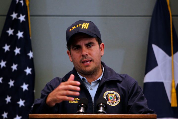 Puerto Rico Gov. Ricardo Rosselló, in a letter to Congress, said Hurricane Maria has caused "suffered an unprecedented catastrophe" for the island, largely destroying its electrical and telecommunications infrastructure.
