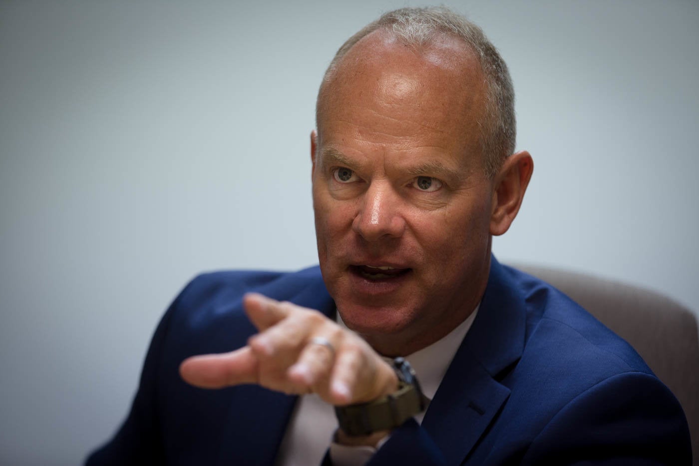 Gov. Matt Mead said he thinks politics is inherently different in a state with as few people as Wyoming. “When we