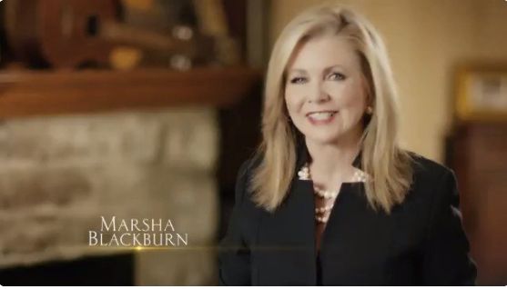 Twitter blocked a campaign ad for Rep. Marsha Blackburn (R-Tenn.) for its "inflammatory" content.