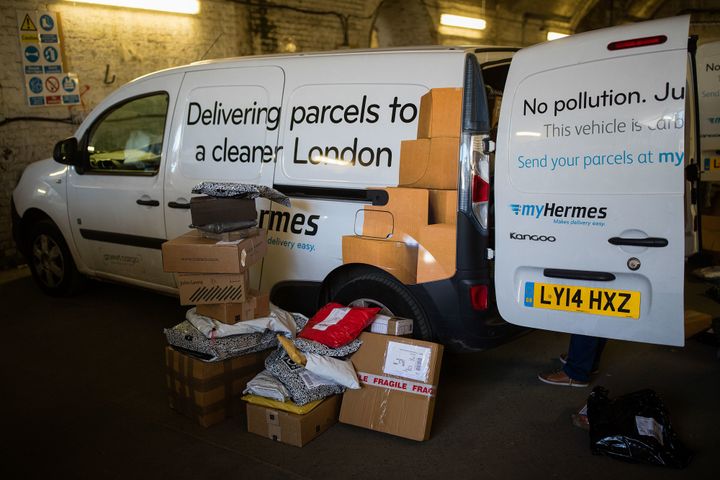 Hermes accused of telling one of its couriers that parcels were more important than their premature baby