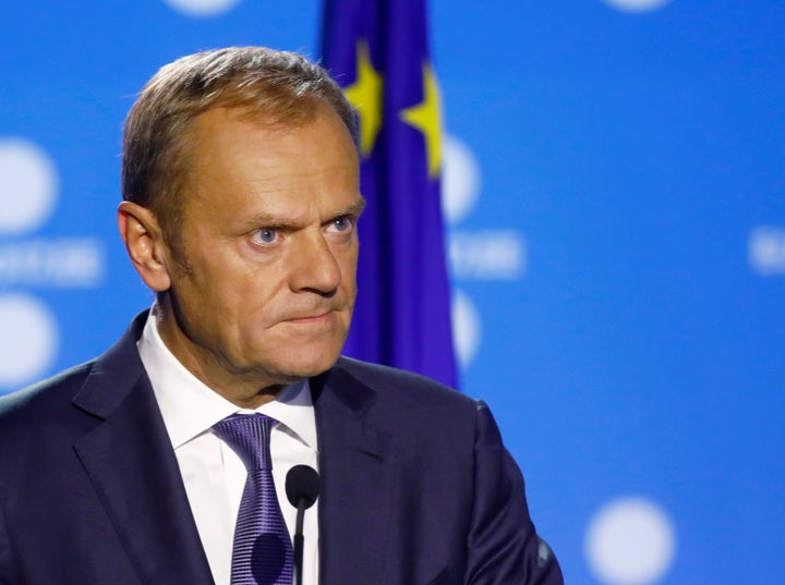 European Council President Donald Tusk 