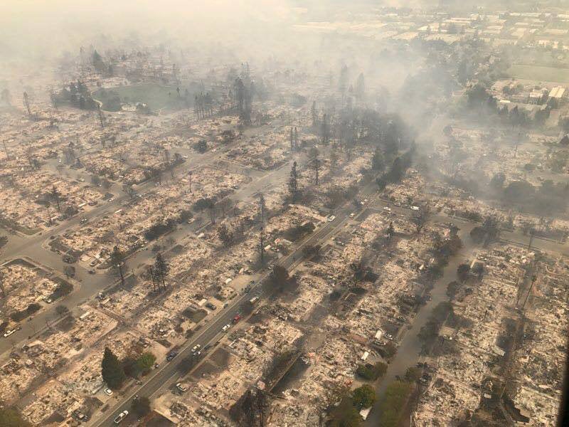 Photos Capture Apocalyptic Aftermath Of California Wildfires Huffpost