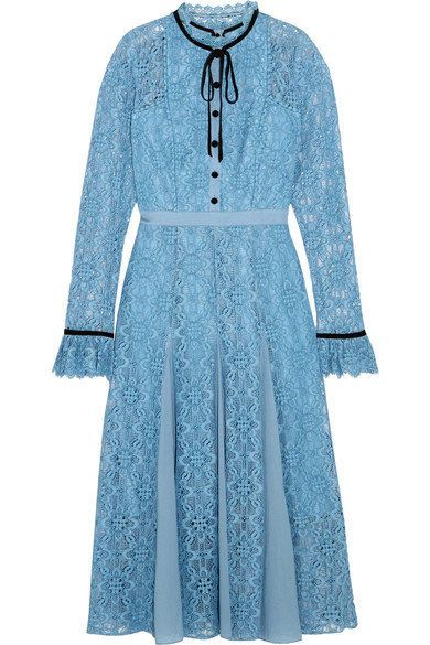 Temperley London Eclipse corded lace midi dress,£795, from Net-a-porter.