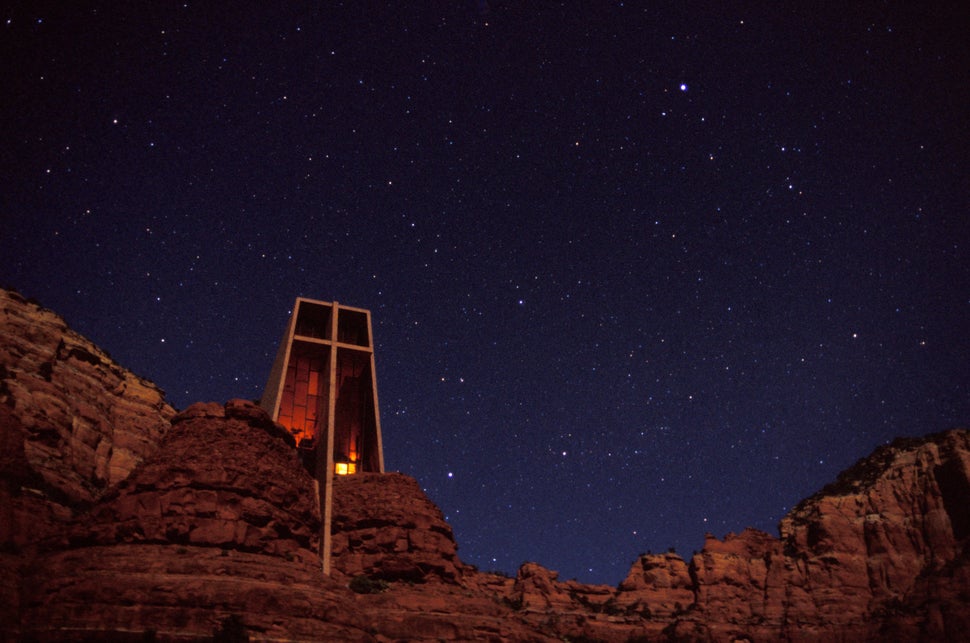 Chapel of the Holy Cross in Sedona, Arizona. 