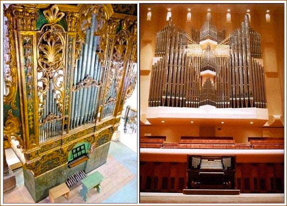 18th Century Baroque organ at Eastman and Ruffatti at Davies Symphony Hall