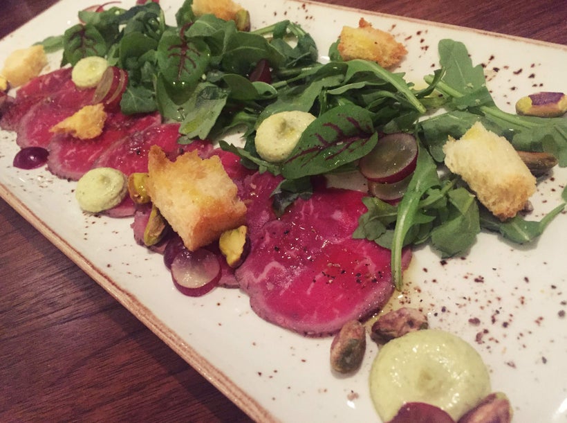 Colorful small plates at Outlook Kitchen and Bar