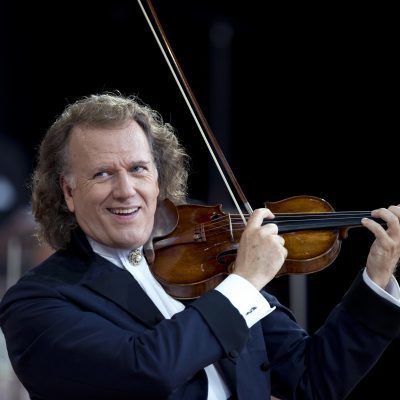 “I am exactly the same person off stage as on stage,” says Rieu.