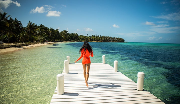 <p>Crossing into Belize via Mexico </p>