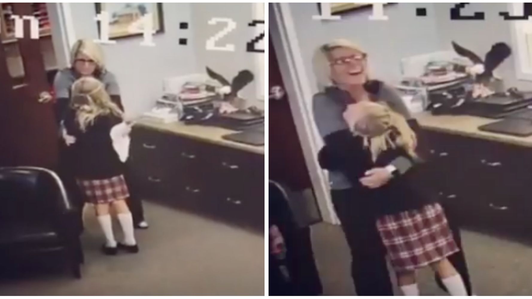 Girl S Emotional Reaction To Finding Out She Is Going To Be Adopted Caught On Camera Huffpost