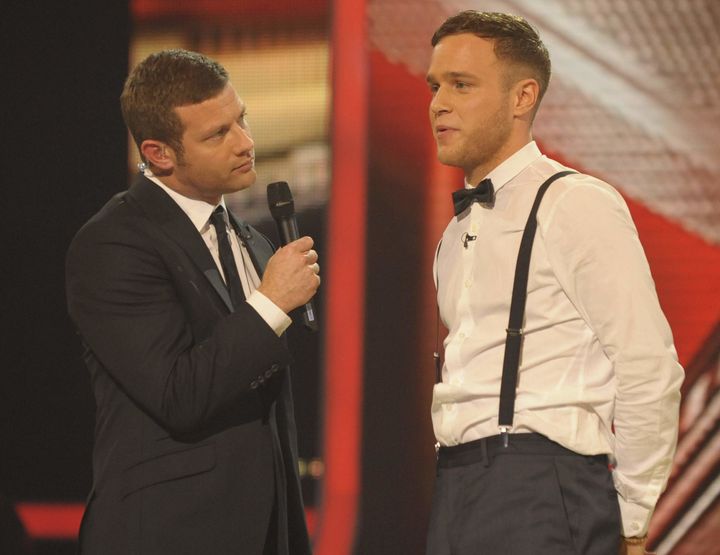 Olly finished second on 'X Factor' in 2009