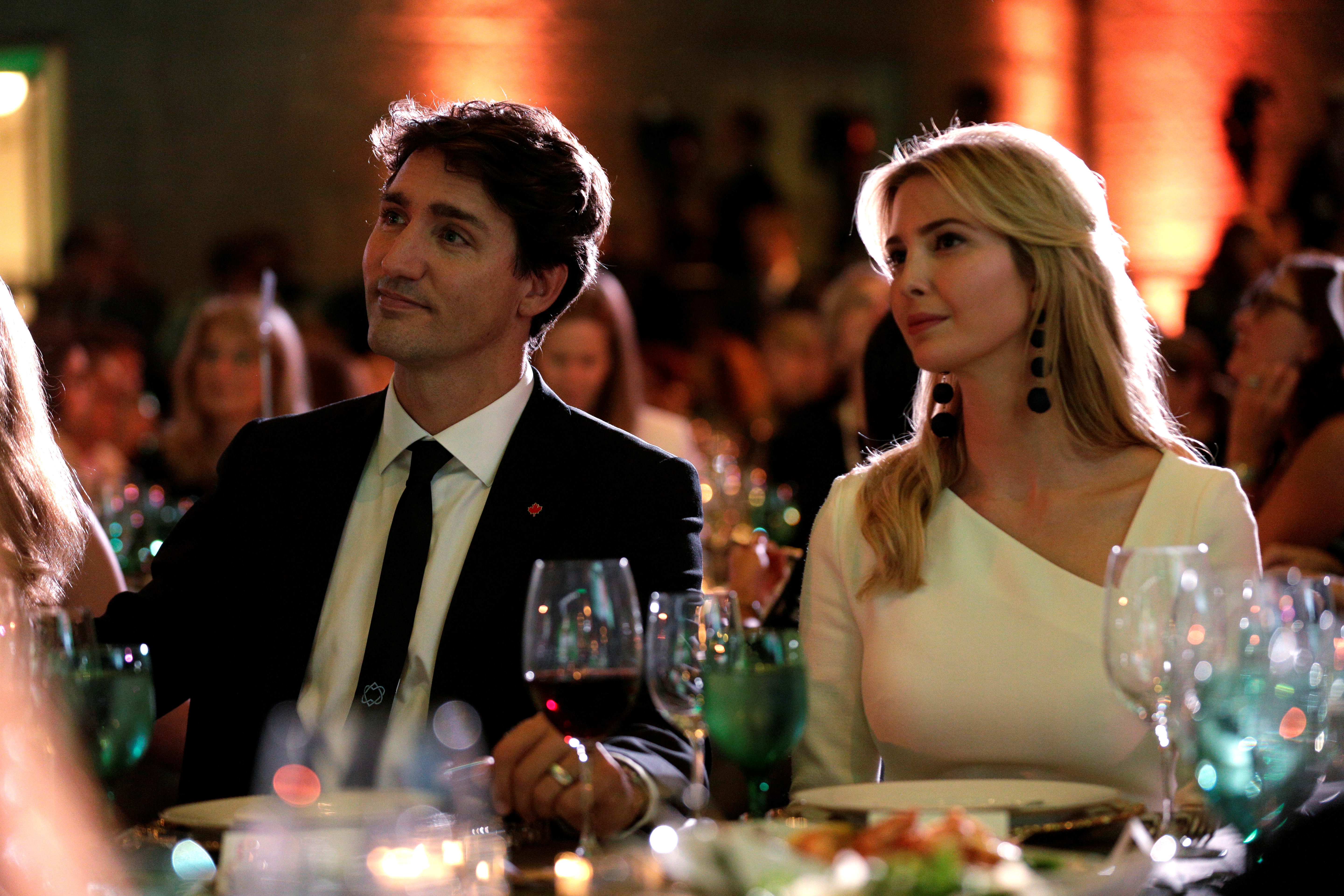 Ivanka Trump And Justin Trudeau Continue Their Chummy Relationship ...