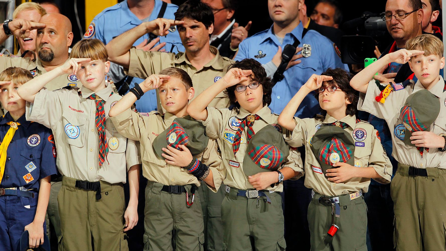 boy scout uniforms: national uniforms -- Asia