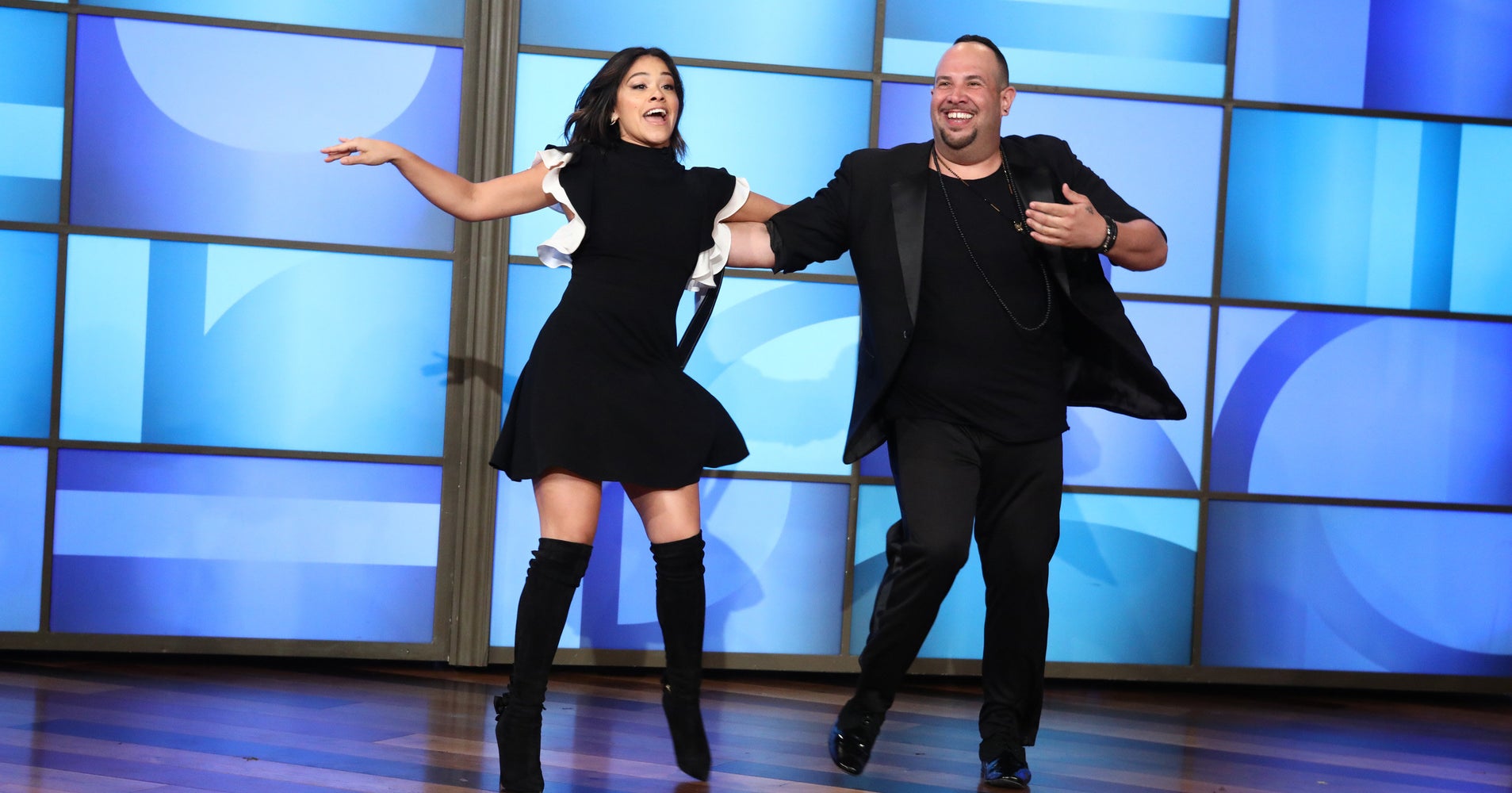 Gina Rodriguez’s Sweet Salsa Moves Raise 10,000 For Puerto Rico HuffPost