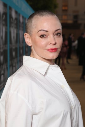 HOLLYWOOD, CALIFORNIA - MARCH 31:  Actress Rose McGowan attends the premiere of HBO Films' 'Confirmation' at Paramount Theater on the Paramount Studios lot on March 31, 2016 in Hollywood, California.  (Photo by Todd Williamson/Getty Images)