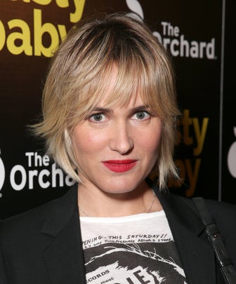 LOS ANGELES, CA - OCTOBER 19:  Judith Godreche attends the Los Angeles Premiere Of The Orchard's 'Nasty Baby' on October 19, 2015 in Los Angeles, California.  (Photo by Todd Williamson/WireImage)