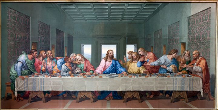 There were 13 people at the Last Supper — Jesus and his 12 apostles