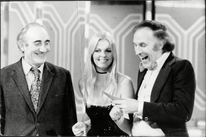 Bruce (with co-host Anthea Redfern) launched 'The Generation Game' in 1971.