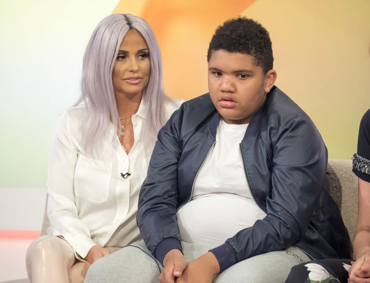 Katie and Harvey Price on 'Loose Women'