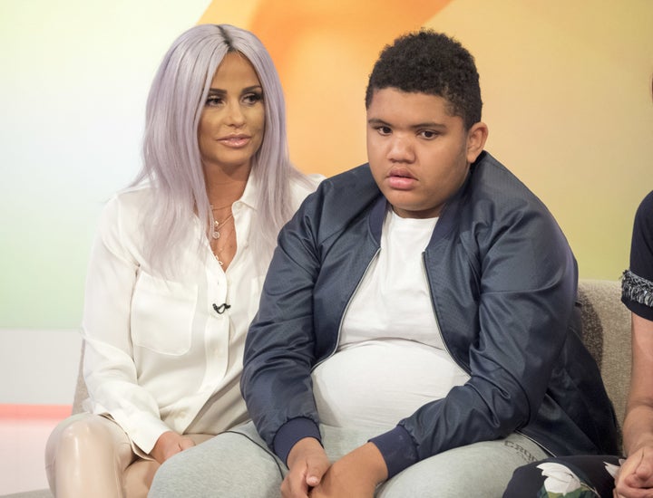 Katie and Harvey Price on 'Loose Women'