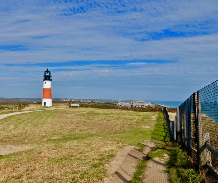 Sankaty Lighthouse and Bluffs Nantucket MA