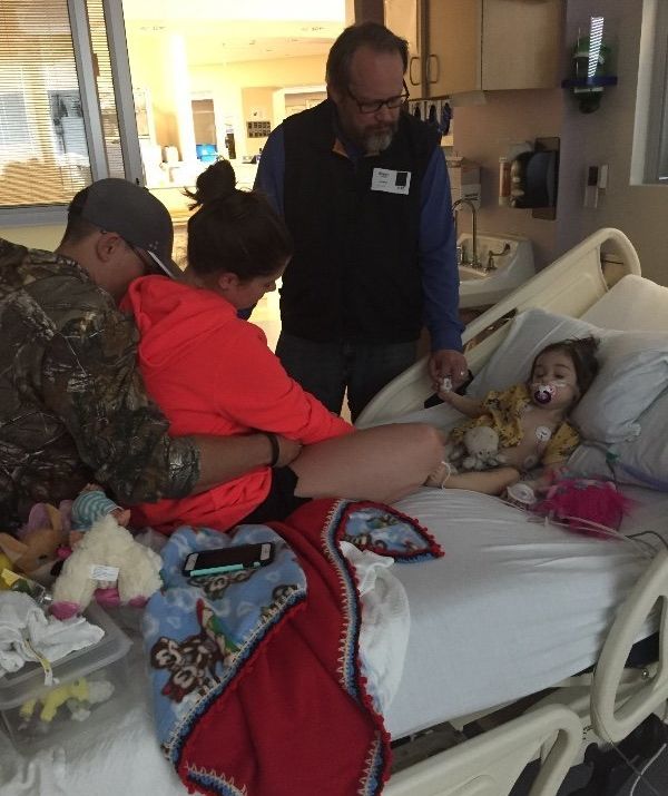 Sophie is being treated at Children’s Medical Center in Dallas.