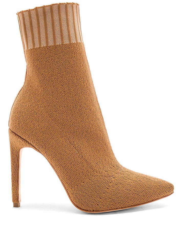 Chrissy Teigen x Revolve By Raye Delta Bootie, $228. 